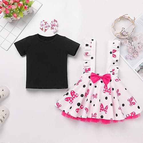 IMEKIS Toddler Mouse Birthday Outfit