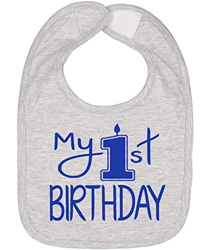 Aiden's Corner Handmade Cute Baby Boy Girl First Birthday Smash Cake Bibs