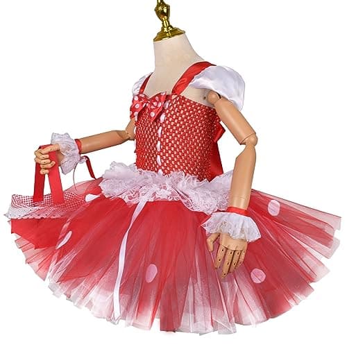 IMEKIS Kids Mushroom Halloween Costume Set Toddler Birthday Outfit 2-12T