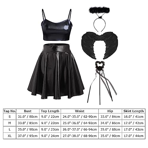 Women Angel Devil Halloween Costume Set