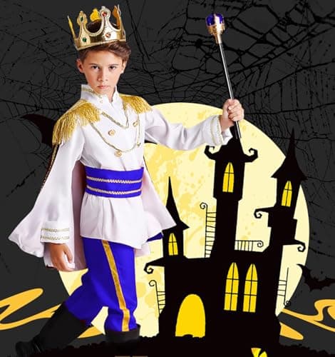 Medieval Royal King Costume for Boys