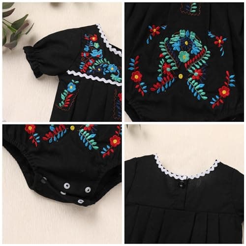 IMEKIS Newborn Girl Cinco De Mayo Fiesta Outfit