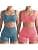 Workout Sets for Women 2 Piece, Cute YOGA Workout Set, Two Piece Workout Outfits,2 Pack