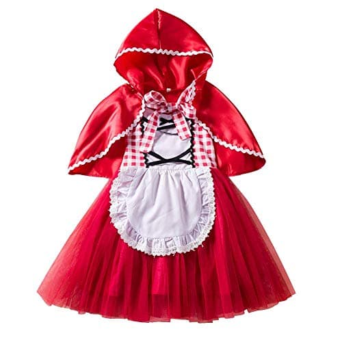 Little Red Riding Hood Costume for Girls - Halloween Cosplay Outfit