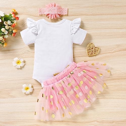 Baby Girl 1st Birthday Outfit