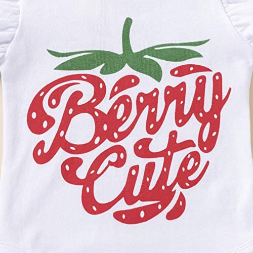 She Lovely Newborn Baby Girls 3PCS Summer Clothes Set