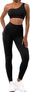 Women's 2 Pieces Workout Sets - Yoga Outfits Sport Bra Tummy Control Legging Home Exercise Yoga Running Tracksuits