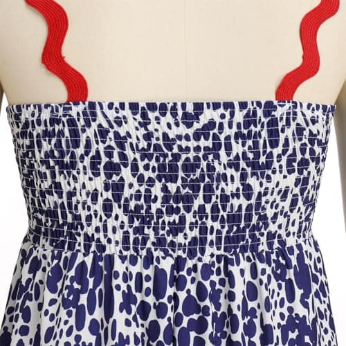 Sexy Women Summer Spaghetti Strap Beach Maxi Dress