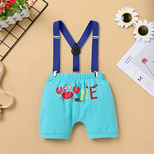 Baby Boy Cake Smash Outfit 1st Birthday Basketball Clothes Set