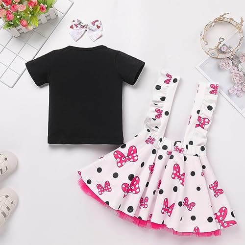 IMEKIS Toddler Mouse Birthday Outfit