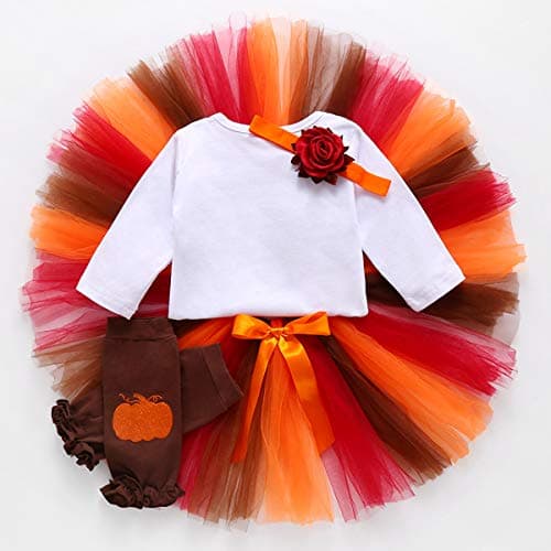 Baby Girl 1st Birthday Pumpkin Outfit