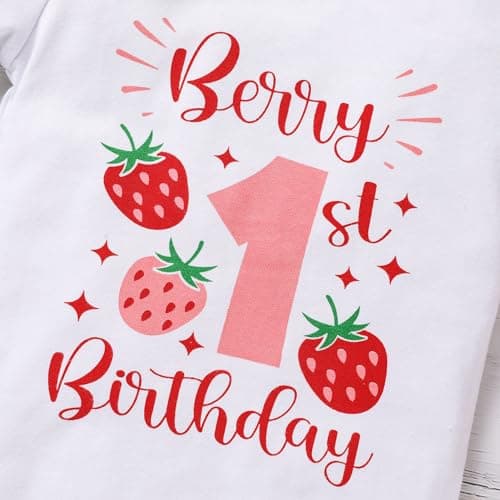 GRNSHTS Toddler Girl 1st Birthday Smash Cake Outfit with Tutu Skirt and Headband