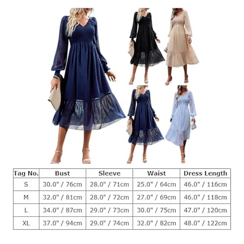 Boho Swiss Dot Smocked Cocktail Dress
