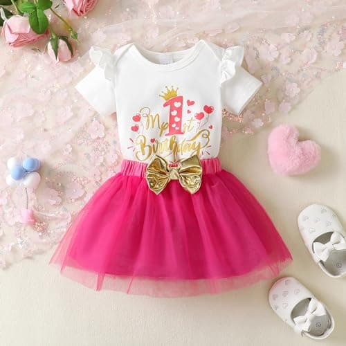 BABY GIRL SUNNY PIGGY Dress Romper Skirt Set