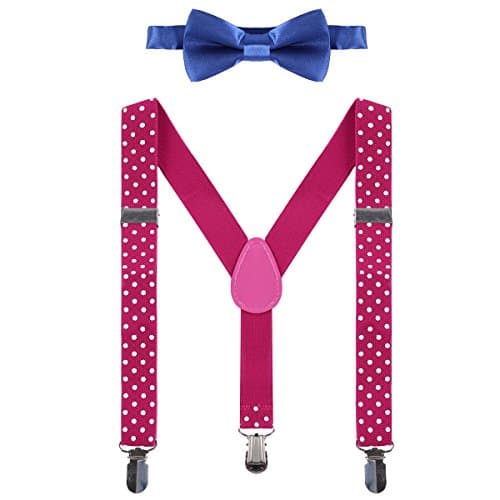 Baby Boys Suspenders and Bow Tie Set