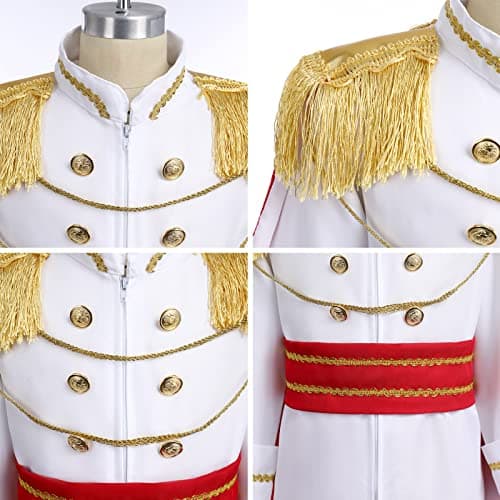 ODIZLI Prince Charming Costume for Kids Boys - Halloween Carnival Dress Up Suit