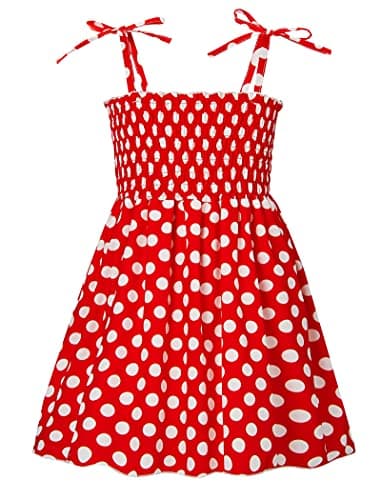 Vieille Princess Floral Summer Sundress for Toddler Girls 1-6 Years