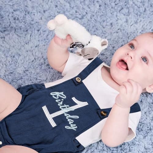 Sinhoon Baby Boys' & Girls' 1st Birthday Romper