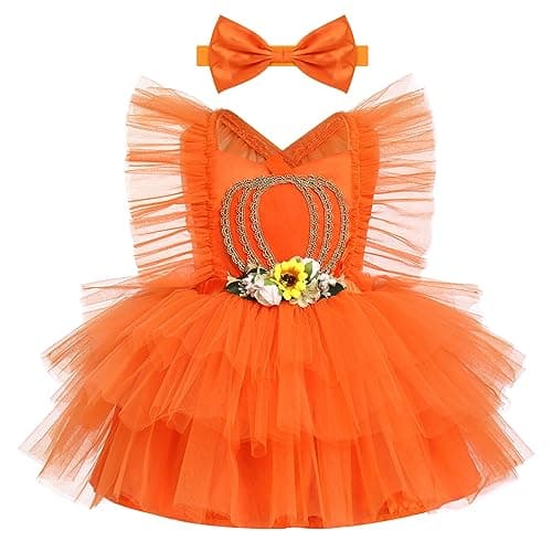 Colorful Polka Dots Romper Tutu Dress for Baby Girls 1st Birthday Party