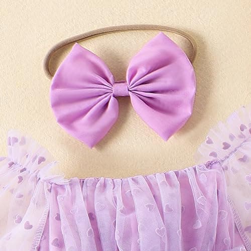 Newborn Baby Girls Butterfly Romper Princess Dress