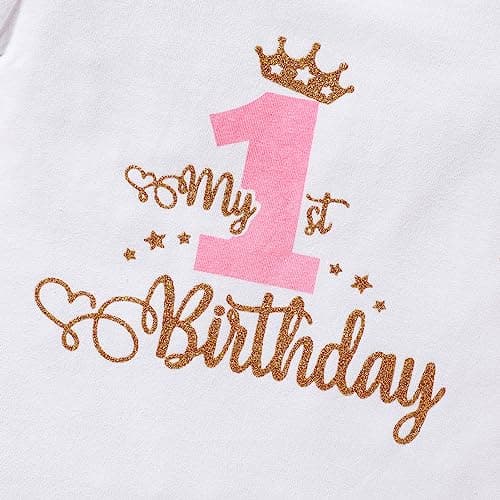 Baby Girl 1st Birthday Outfit
