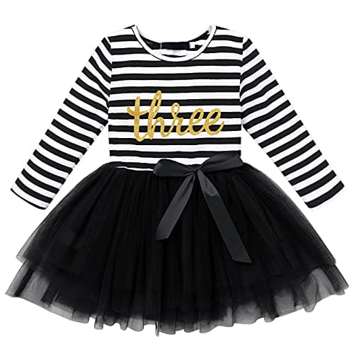 Baby Girl Birthday Mouse Dress with Polka Dots Tutu Skirt - Photo Shoot Outfit