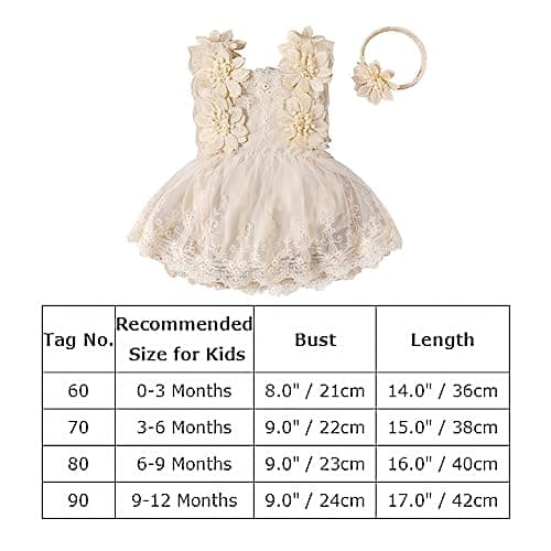 Boho Romper Dress for Newborn Baby Girls 1st Birthday