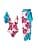 Women 2 Piece Swimsuit Monokini with Cover Ups Ruffles Tropical Bikini Set Summer Holiday Bathing Suits