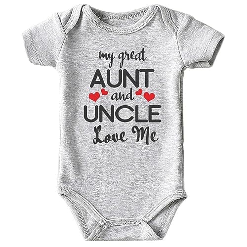 Azzwnee Fish Grandpa Baby Bodysuits 0-3 Months
