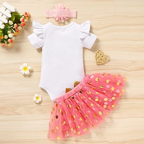 Onederland GRNSHTS Baby Girl 1st Birthday Smash Cake Outfit