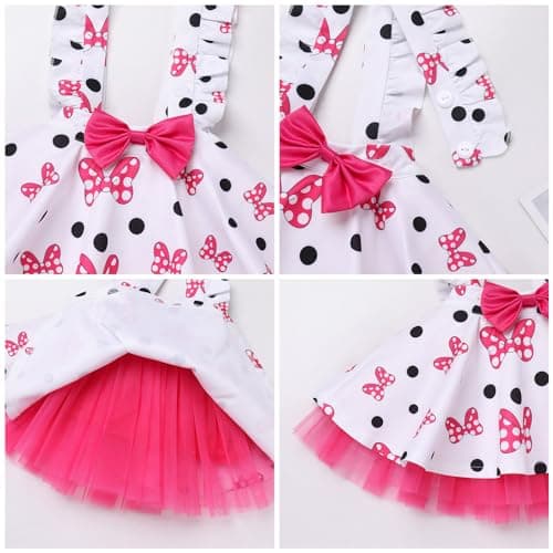 Toddler Baby Girls Mouse Birthday Outfit