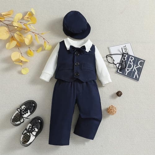 Baby Boys Christening Outfit Set