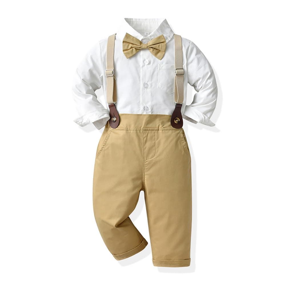 Baby Boys Christmas Bowtie Romper Suit