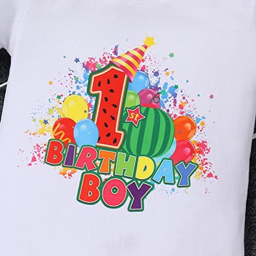 Melon Birthday Shirt for Girls and Boys - 1st to 5th Birthday