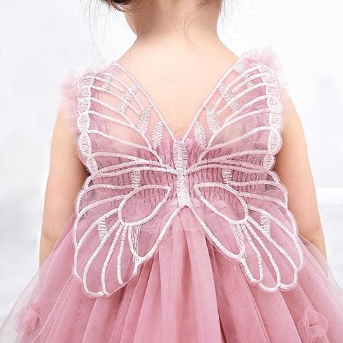Tulle Butterfly Tutu Dress for Baby Girls