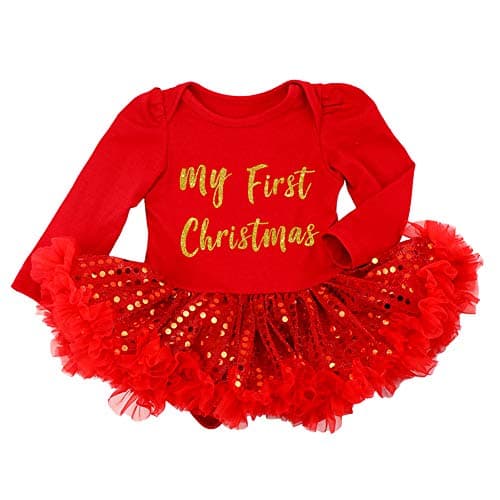 Baby Girls My First Christmas Outfit