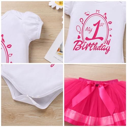 Toddler Baby Girls 1st Birthday Outfit Set