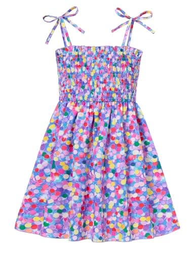 Vieille Princess Floral Summer Sundress for Toddler Girls 1-6 Years