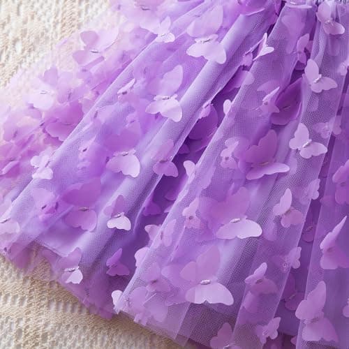 TTYAOVO Girls Flower Sleeveless Strap Dress