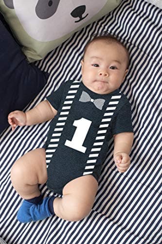 Baby boy 1st birthday outfit - Happy birthday party