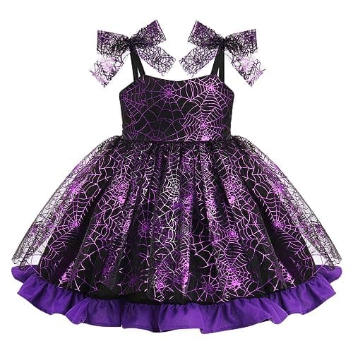Birthday Party Dress for Baby Girls - Spaghetti Straps Tulle Tutu Princess Dress
