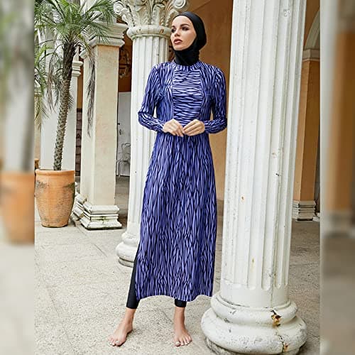 IMEKIS Women's Modest Muslim Burkini Swimwear
