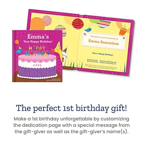 I See Me! Personalized Baby's First Birthday Story for Girls