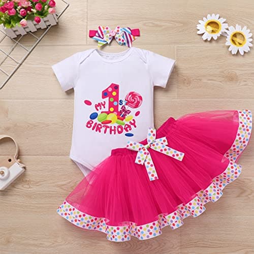 Toddler Girl Music Themed Birthday Outfit Set