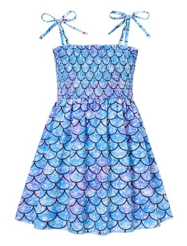 Vieille Princess Floral Summer Sundress for Toddler Girls 1-6 Years