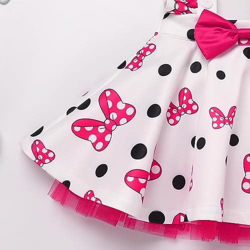 IMEKIS Toddler Mouse Birthday Outfit