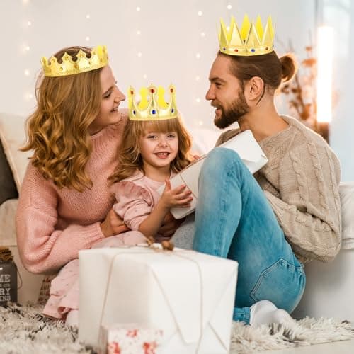 Birthday King Crowns for Halloween and Nativity Costumes