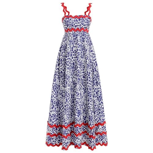 Sexy Women Summer Spaghetti Strap Beach Maxi Dress
