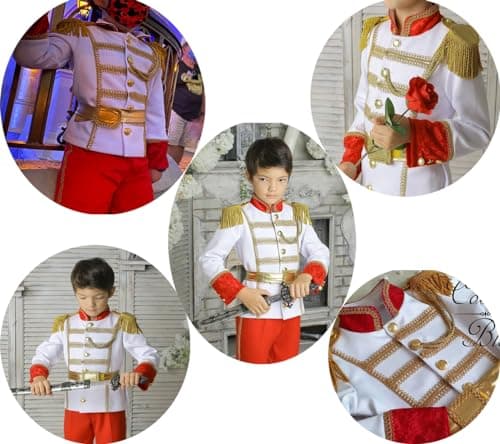 Princess Royal Costume Jacket Pants Crown Scepter Halloween