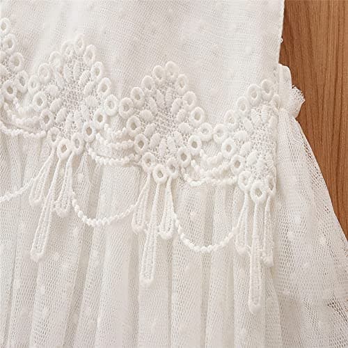 Baby Girls Lace Romper Dress - 1st Birthday Outfit